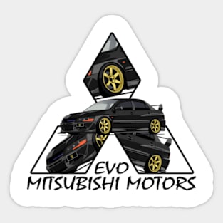 Mitsubishi EVO, JDM Sticker